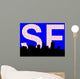 san francisco skyline Wall Mural