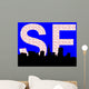 san francisco skyline Wall Mural