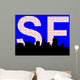 san francisco skyline Wall Mural