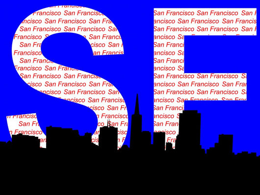 san francisco skyline Wall Mural