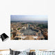 Peter's Square Rome Wall Decal