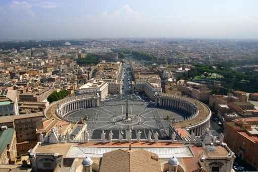 Peter's Square Rome Wall Decal