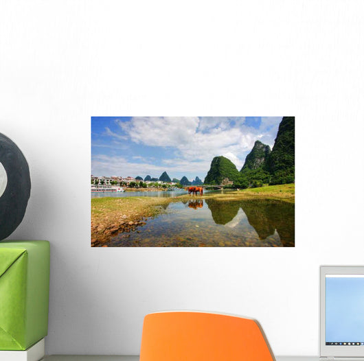 Mountain Landscape Wall Decal Design 8