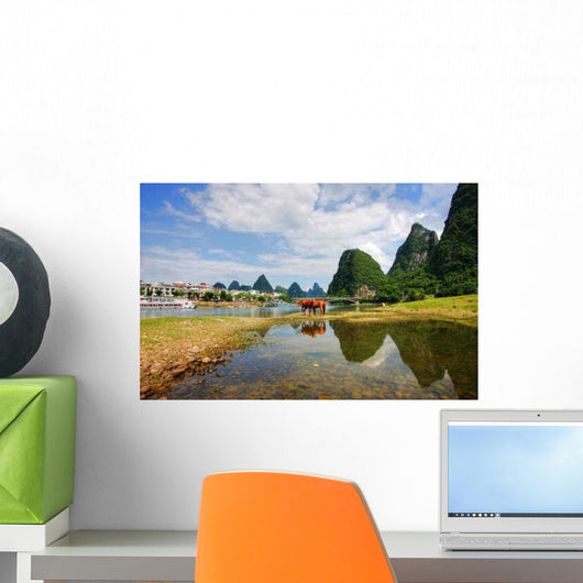 Mountain Landscape Wall Decal Design 8