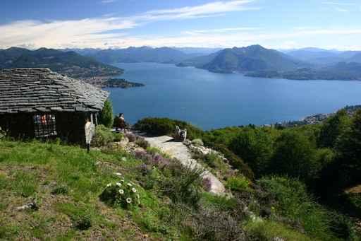 Lake Maggiore from Heights Wall Decal