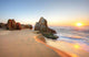 Sunrise Rocks Wall Decal Design 4