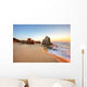 Sunrise Rocks Wall Decal Design 3
