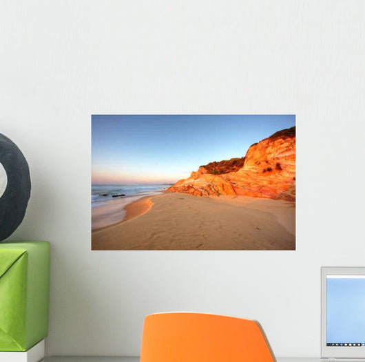 Sunrise Rocks Wall Decal Design 1
