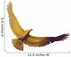 Gold Eagle Wall Decal
