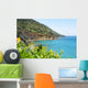 Sea cliffs panorama Wall Mural