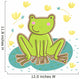 Frog in Vector Wall Mural