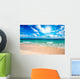 Beautiful Beach and Sea Wall Mural