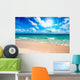Beautiful Beach and Sea Wall Mural