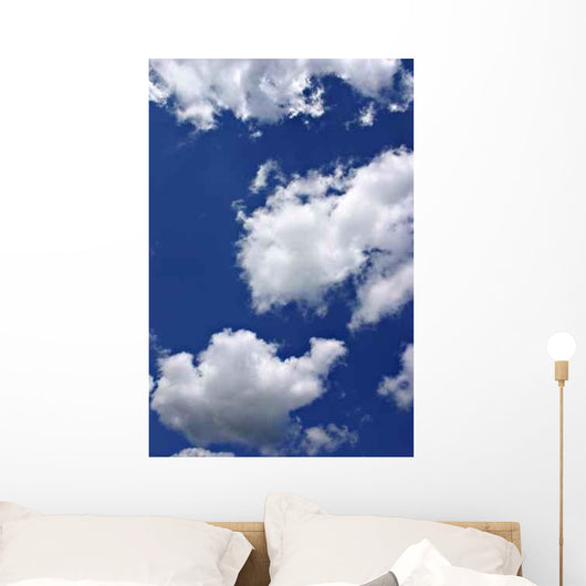 Blue Sky with Clouds Wall Decal