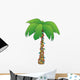 Christmas Palm Wall Decal