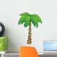 Christmas Palm Wall Decal