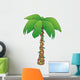 Christmas Palm Wall Decal