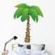Christmas Palm Wall Decal