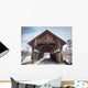 Coburn Covered Bridge East Wall Decal