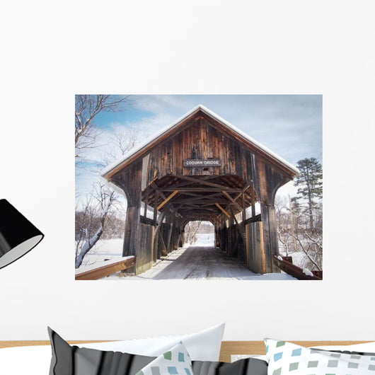 Coburn Covered Bridge East Wall Decal