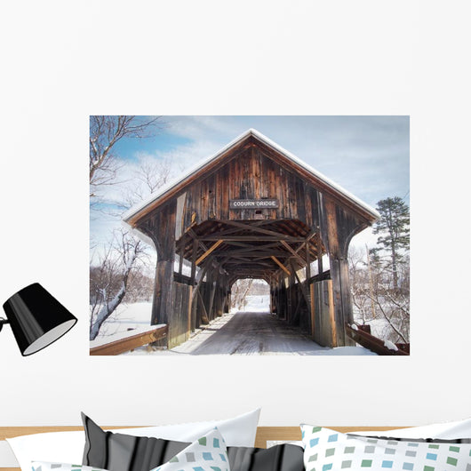 Coburn Covered Bridge East Wall Decal