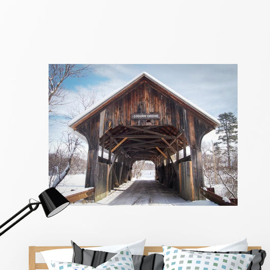 Coburn Covered Bridge East Wall Decal