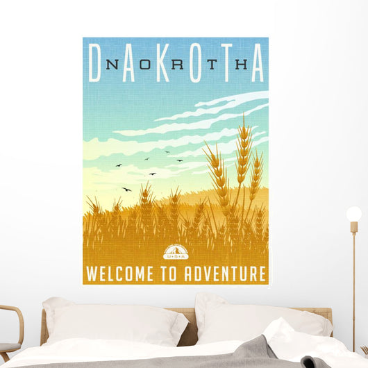 North Dakota United States Wall Decal