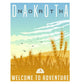 North Dakota United States Wall Decal
