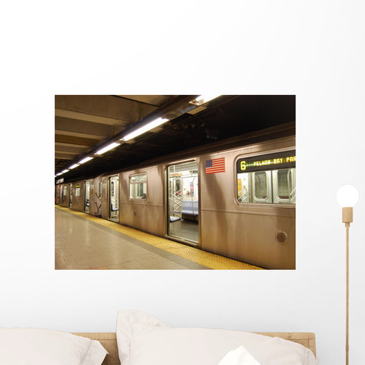 Subway train Wall Mural