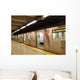 Subway train Wall Mural