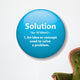 solution Wall Decal