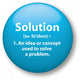 solution Wall Decal