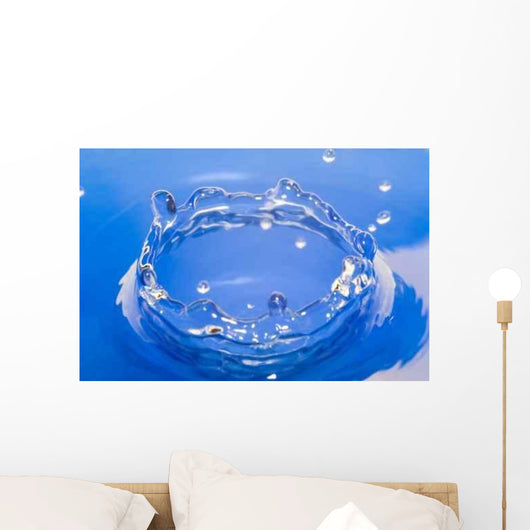 Water Cup Wall Decal
