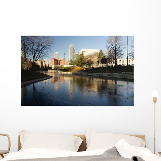 Omaha Nebraska Downtown City Wall Decal