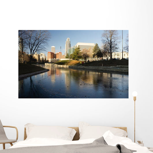 Omaha Nebraska Downtown City Wall Decal