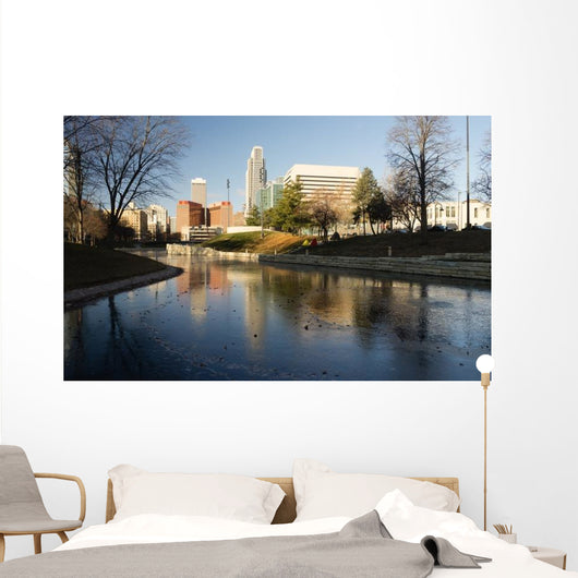 Omaha Nebraska Downtown City Wall Decal