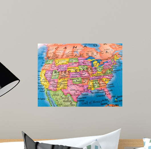 Global Studies - United States Wall Mural