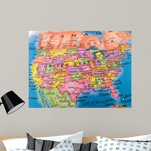Global Studies - United States Wall Mural
