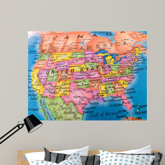 Global Studies - United States Wall Mural
