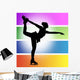 Figure Skater Wall Mural