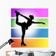 Figure Skater Wall Mural