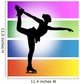 Figure Skater Wall Mural