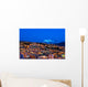 Panorama of night La Paz, Bolivia Wall Mural