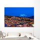 Panorama of night La Paz, Bolivia Wall Mural