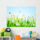 Spring Meadow Beautiful Wall Mural