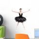 Beautiful Ballet Releve Position Wall Decal
