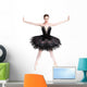 Beautiful Ballet Releve Position Wall Decal