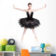 Beautiful Ballet Releve Position Wall Decal