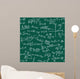 Vector illustration of seamless math background Wall Mural