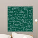 Vector illustration of seamless math background Wall Mural